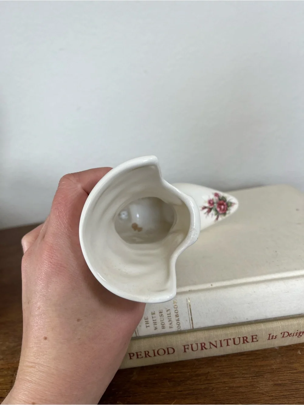 Victorian boot vase